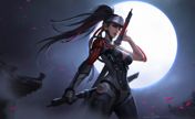 Overwatch (Female Blackwatch Genji Unmasked)